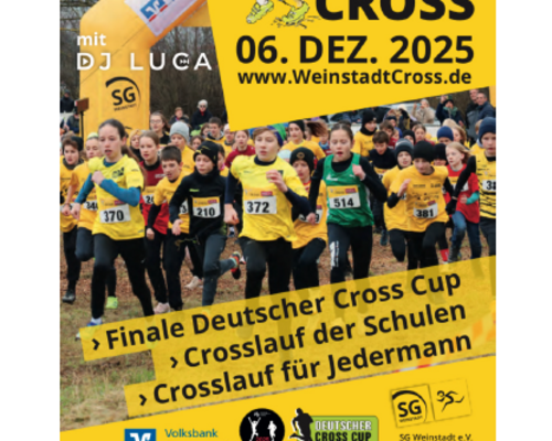 10. Volksbank WeinstadtCross mit Finale Deutscher Cross Cup 2025