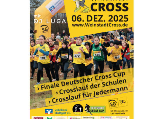 10. Volksbank WeinstadtCross mit Finale Deutscher Cross Cup 2025
