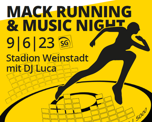Running & Music Nacht in Weinstadt am Freitag, 09.06.2023