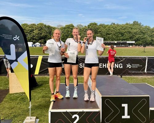 VfL Waiblingen-Staffel läuft zu DM-Silber 