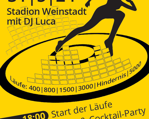 Ausschreibung 2. Mack Running & Music Nacht am 31.05. in Weinstadt