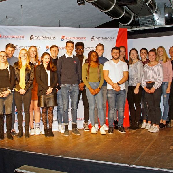 Ehrungsabend Leichtathletik Baden-Württemberg am 1. Dezember 2018 im Kleinkunstkeller in Bietigheim-Bissingen