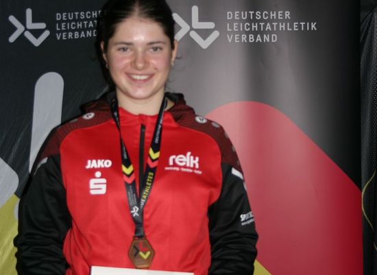 Dritter Platz für Magdalena Melzer bei den Deutschen Winterwurfmeisterschaften