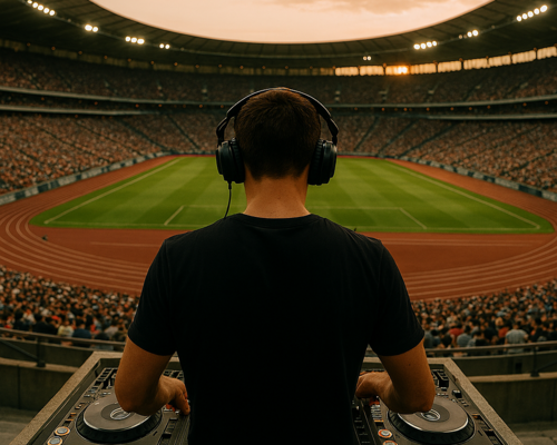 „Mit dem richtigen Beat zu Höchstleistungen“ - Workshop zu Musik- und Tontechnik-Wissen für die Leichtathletik