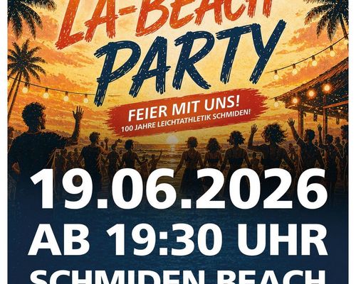 Einladung zum Werferabend mit Beachparty in Schmiden
