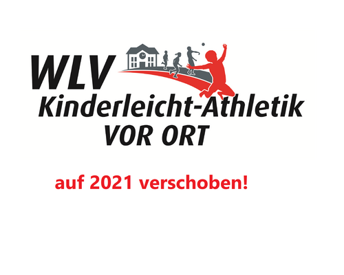 Diesjährige WLV Kinderleicht-Athletik VOR ORT Tour auf 2021 verschoben