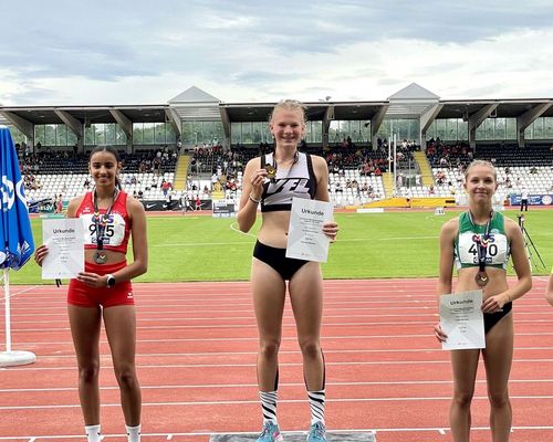 Lilly Streuber und Nina Ndubuisi holen DM-Titel in Ulm